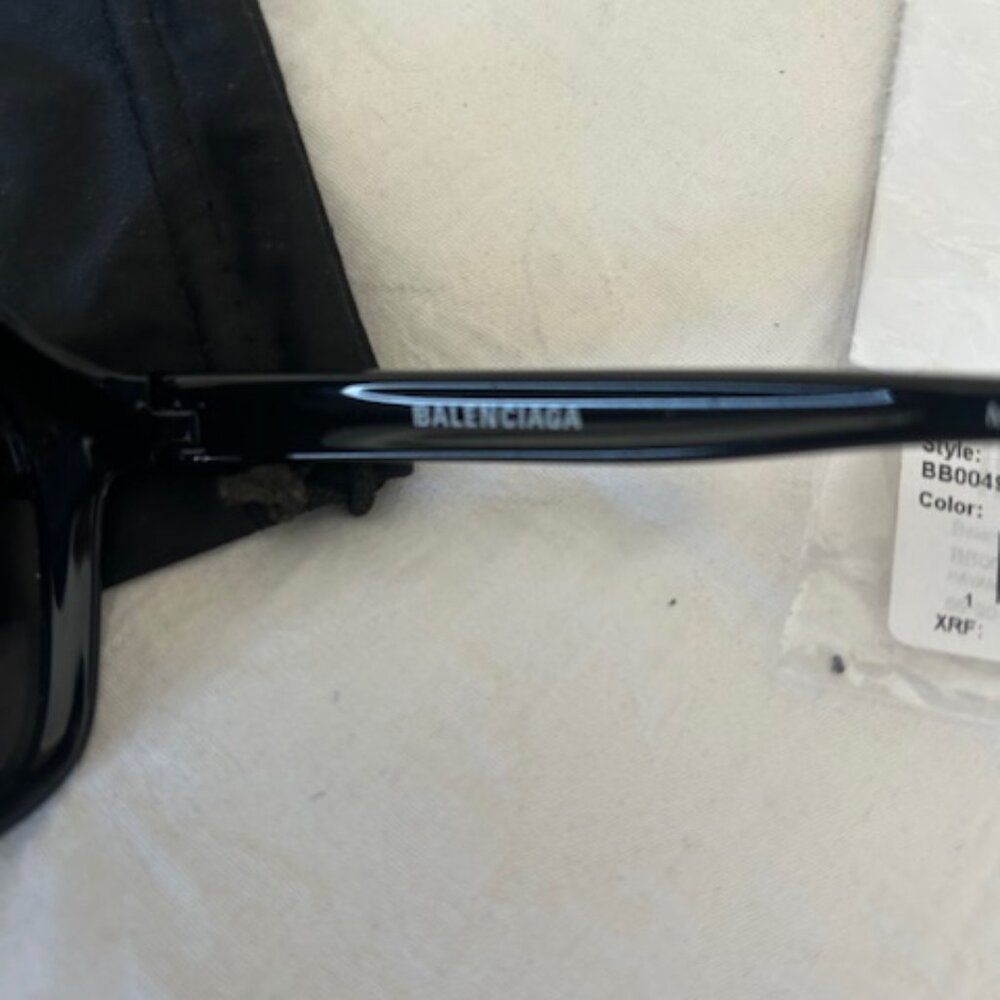 Balenciaga black sunglasses - Picture 4 of 4
